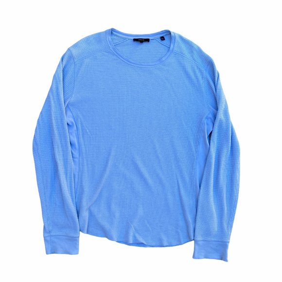 VINCE Designer Light L/Sleeve Waffle Therm Shirt M